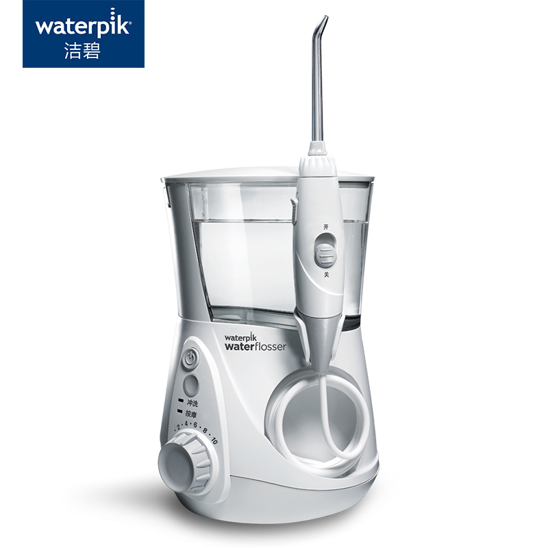 洁碧（Waterpik）冲牙器/水牙线/洗牙器/洁牙机 非电动牙刷 家用台式水瓶座系列GT2-1（WP-660EC升级版）