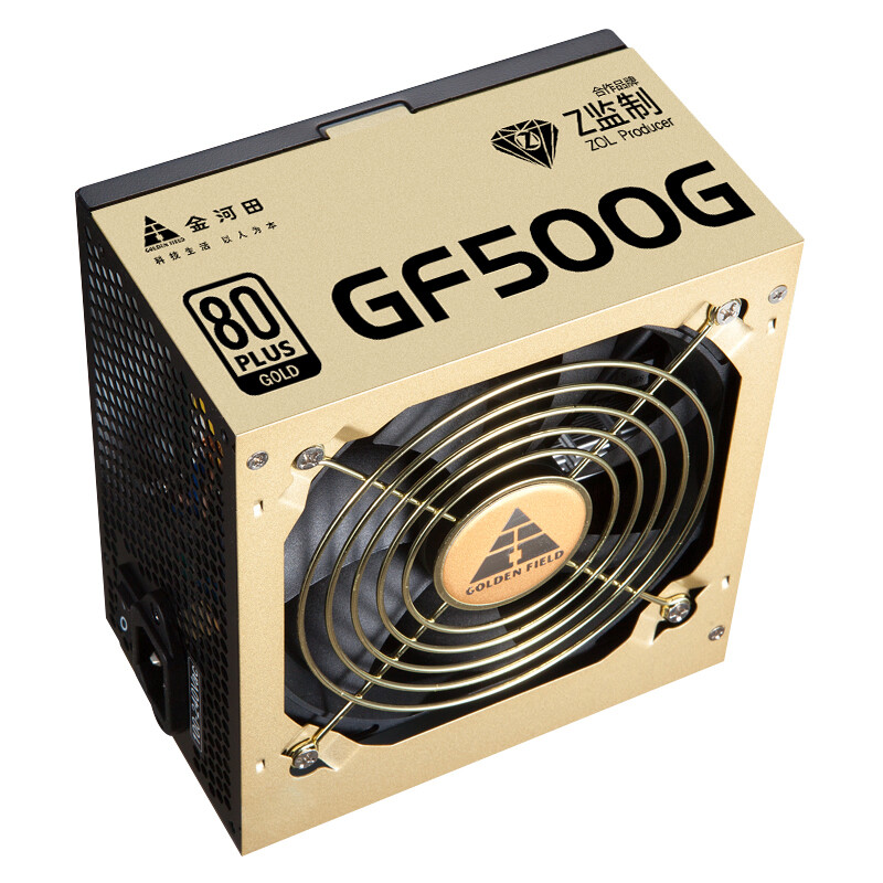 金河田（Golde field）600ALG 额定500W 金牌电脑电源怎么样？质量好不好？