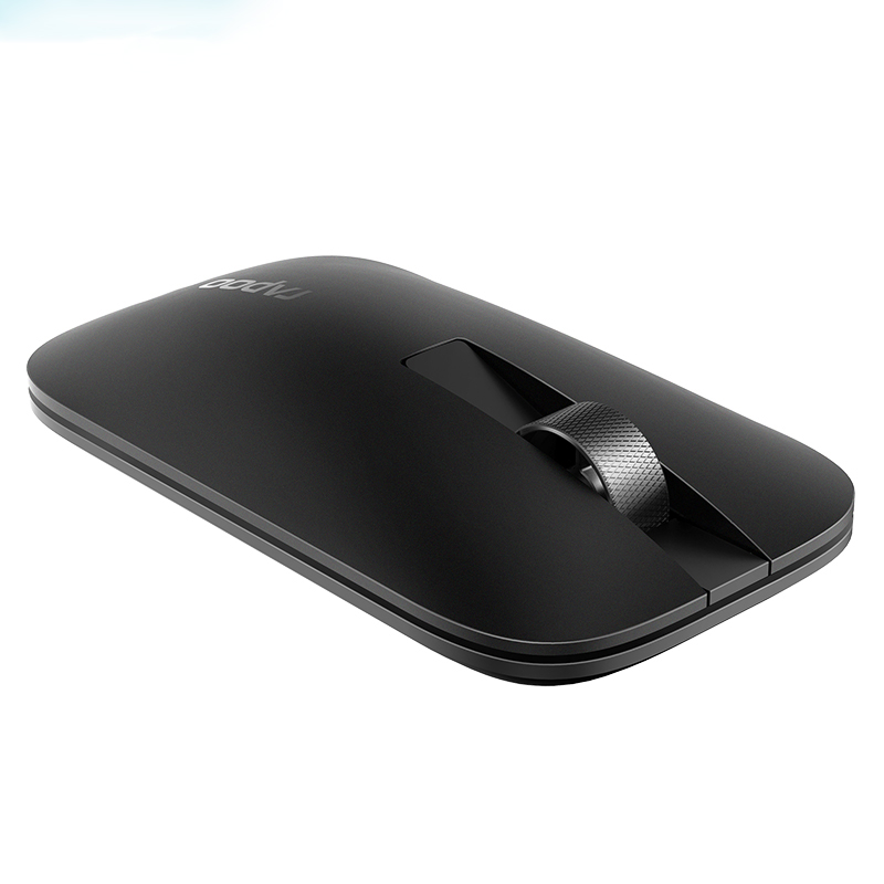 雷柏（Rapoo） M550充电版 鼠标 无线蓝牙鼠标 办公鼠标 静音鼠标 超薄鼠标 充电鼠标 笔记本鼠标 黑色
