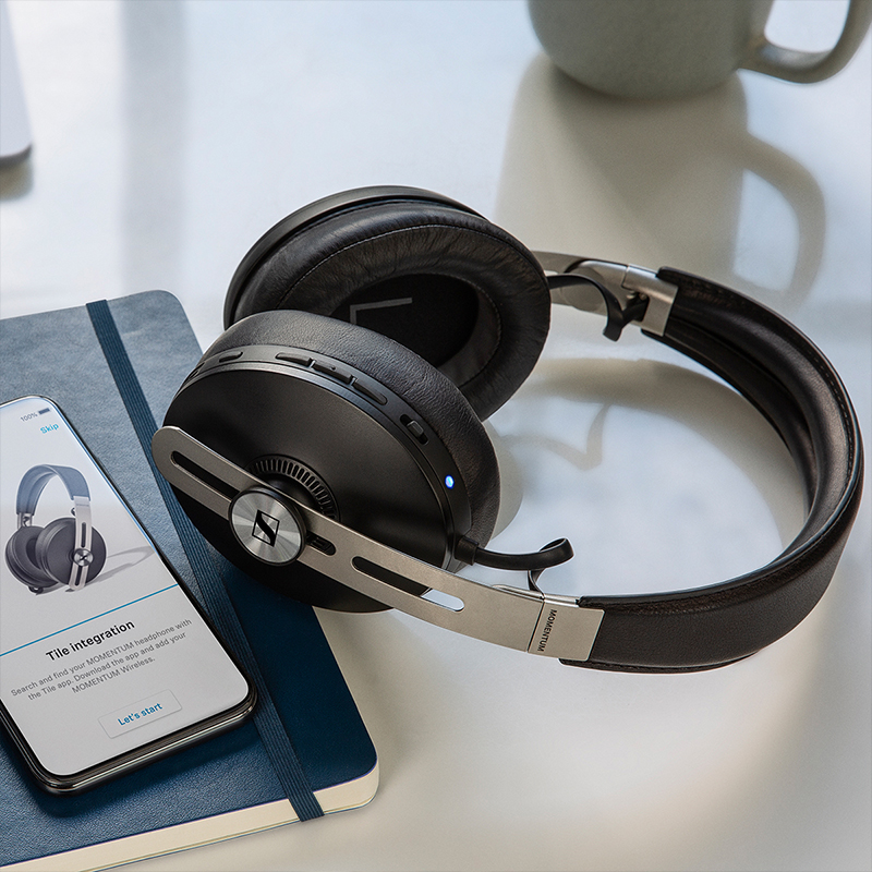 森海塞尔（Sennheiser）木馒头 Momentum Wireless  主动降噪HIFI音乐耳机 无线蓝牙头戴式耳机 黑