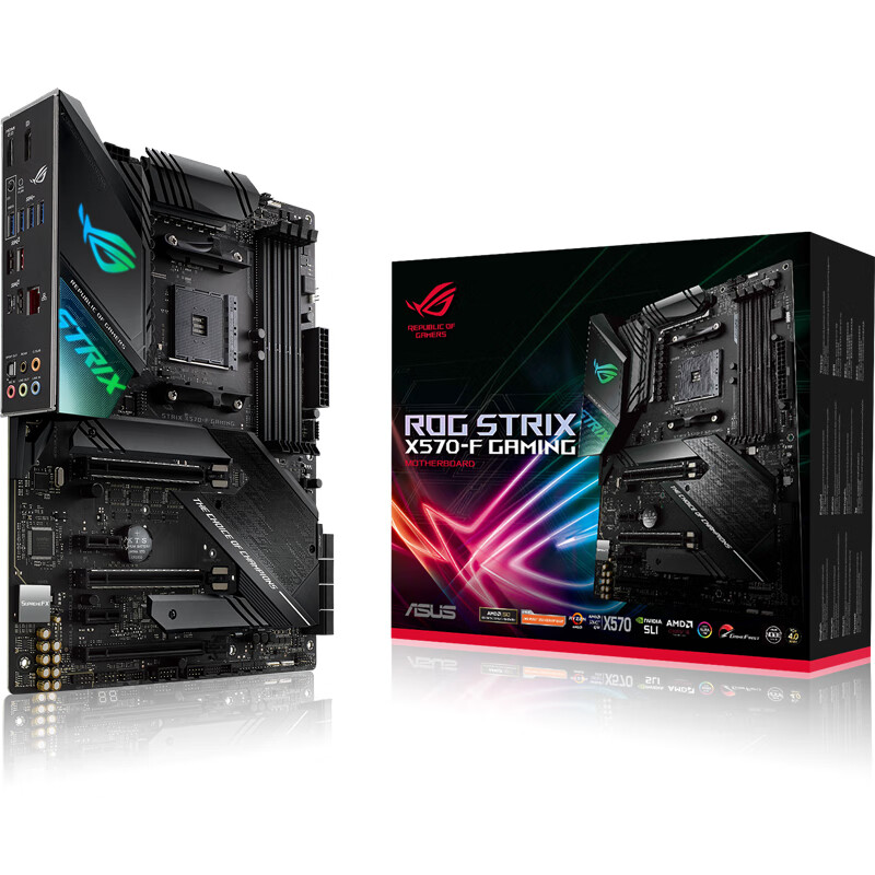 玩家国度（ROG）STRIX X570-F GAMING主板 电竞主板 支持 CPU 5900X/5800X (AMD X570/socket AM4)