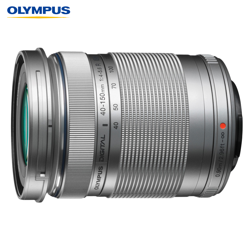 奥林巴斯（OLYMPUS） M.ZUIKO DIGITAL ED 40-150mm f/4-5.6 R 高速成像远摄变焦镜头 等效80-300mm 银色