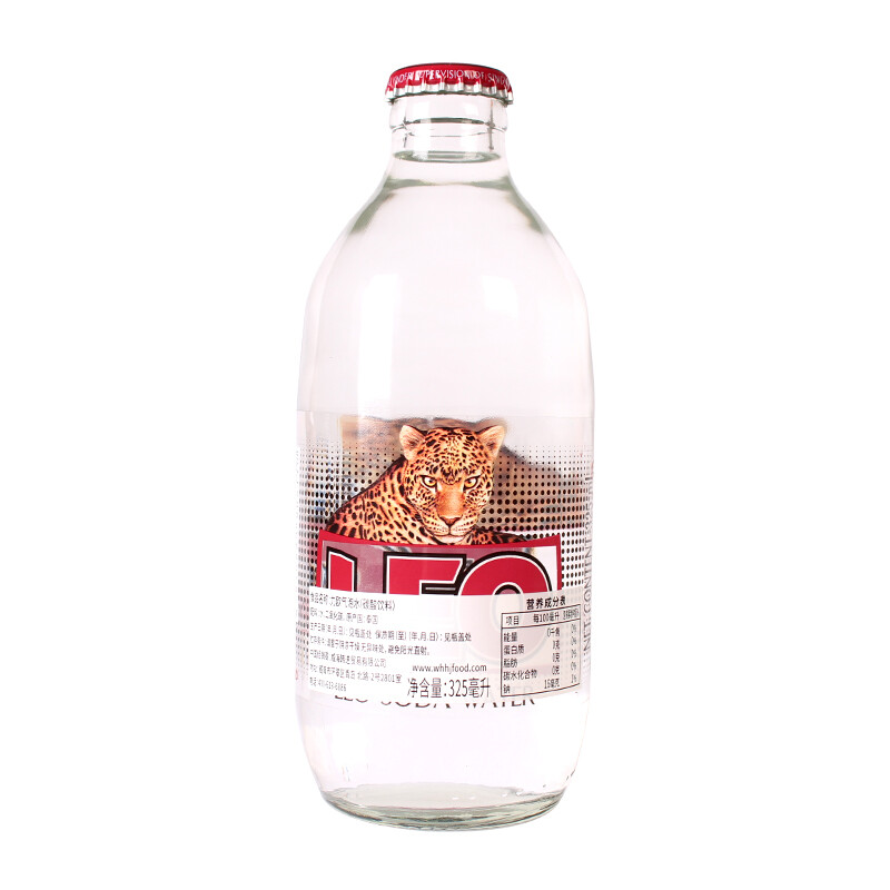 泰国进口 LEO 力欧 气泡水苏打水 无糖0卡 整箱装玻璃瓶 325ml*24瓶（新老包装随机发货）