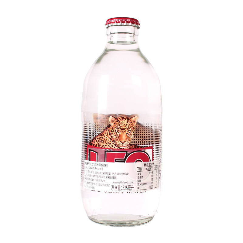 泰國進口 LEO 力歐 氣泡水蘇打水 無糖0卡 整箱裝玻璃瓶 325ml*24瓶（新老包裝隨機發(fā)貨）