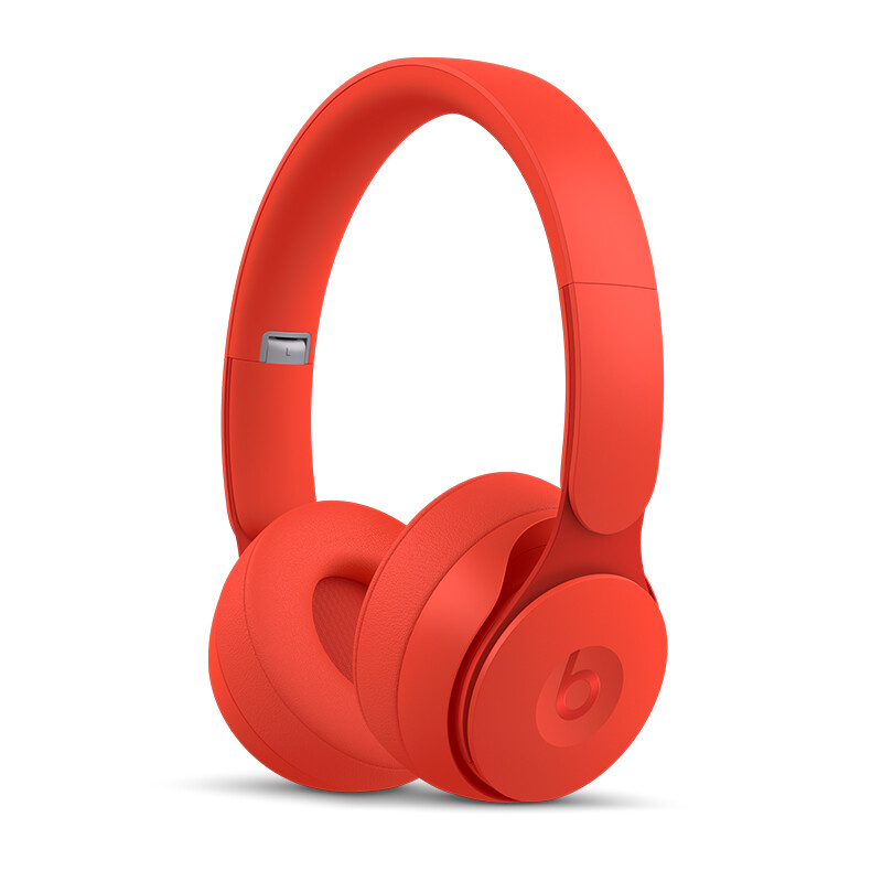 Beats Solo Pro 无线消噪降噪头戴式耳机 - 红色