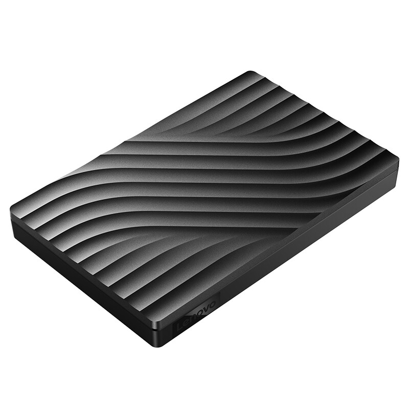 联想（Lenovo）2TB 移动硬盘 USB3.0 2.5英寸 暮辰黑 高速传输 热卖爆款 稳定耐用（F308 Pro 时尚沙纹）