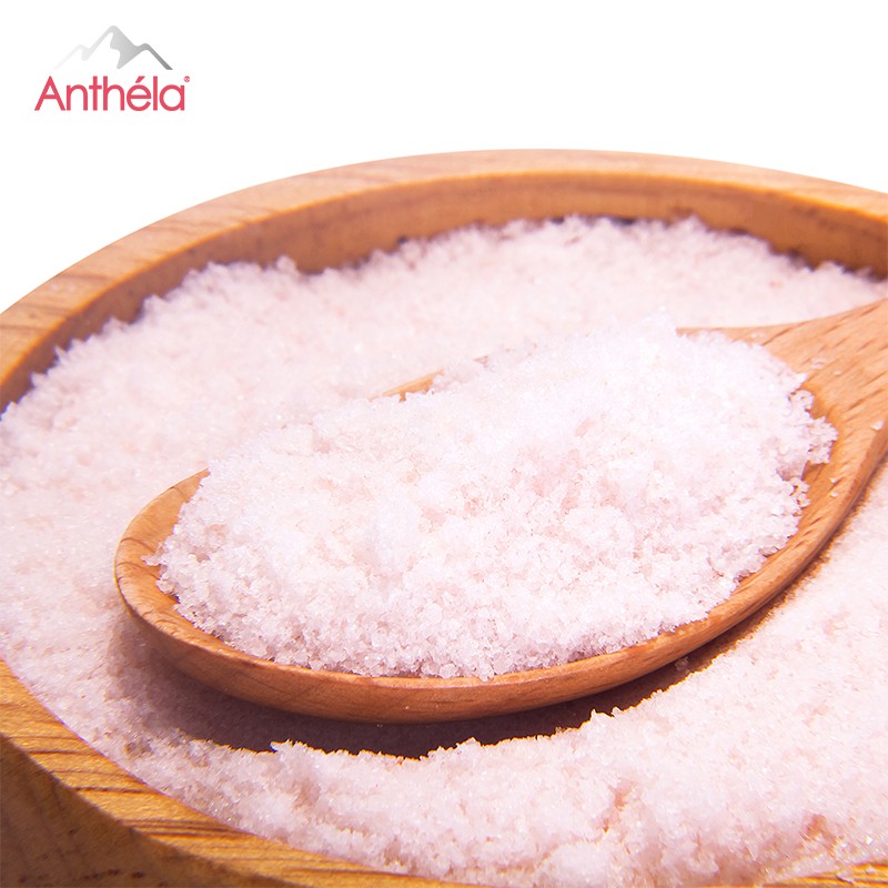 Anthela喜马拉雅玫瑰粉盐 远古海盐 1.5kg健康食用盐 进口岩盐不加碘和抗结剂家庭调味料品 细盐