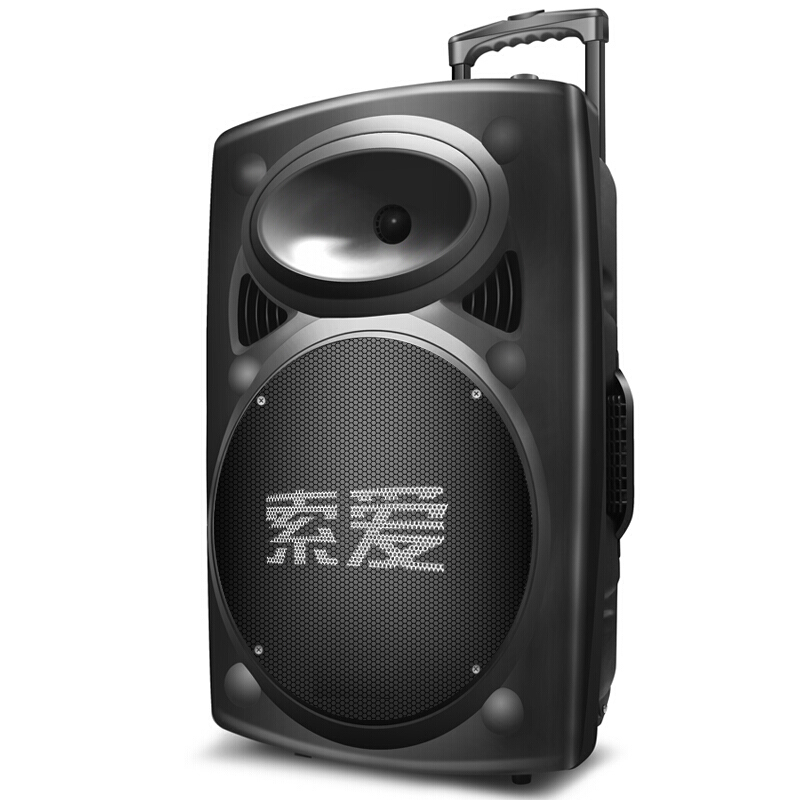 索爱（soaiy）SA-X20 15英寸广场舞音响 蓝牙音箱户外便携式音响 低音炮带 无线麦克风 扩音器