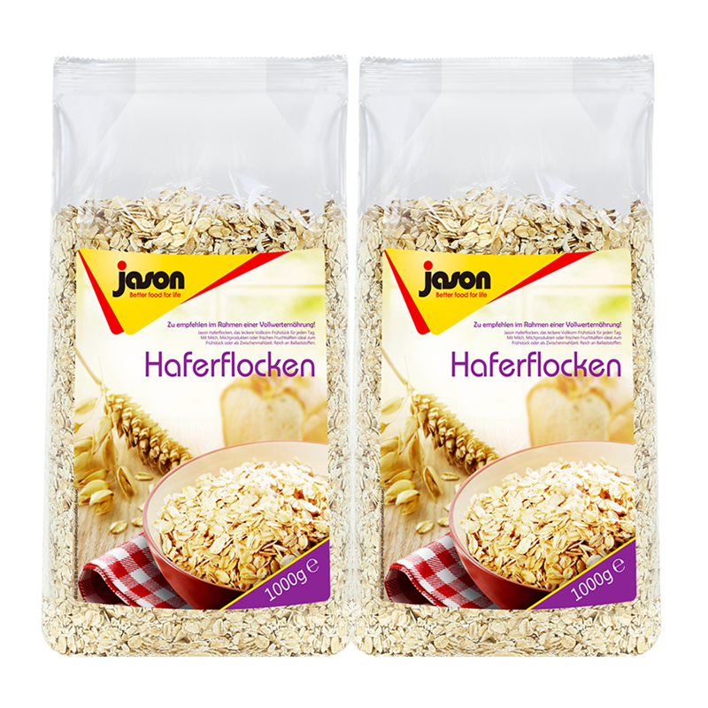 捷森麦片由德国捷森公司生产,德国西伐利亚最大的麦片和面包制造商