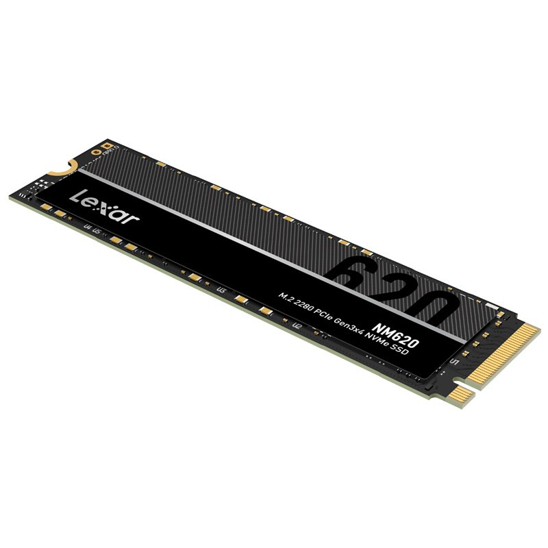 雷克沙（Lexar）NM620 2TB M.2 NVMe SSD固态硬盘PCle3.0四通道 传输速度3300MB/s 游戏电竞