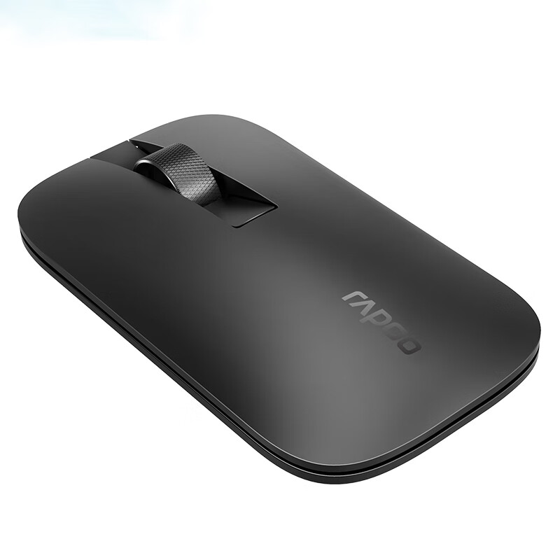 雷柏（Rapoo） M550充电版 鼠标 无线蓝牙鼠标 办公鼠标 静音鼠标 超薄鼠标 充电鼠标 笔记本鼠标 黑色