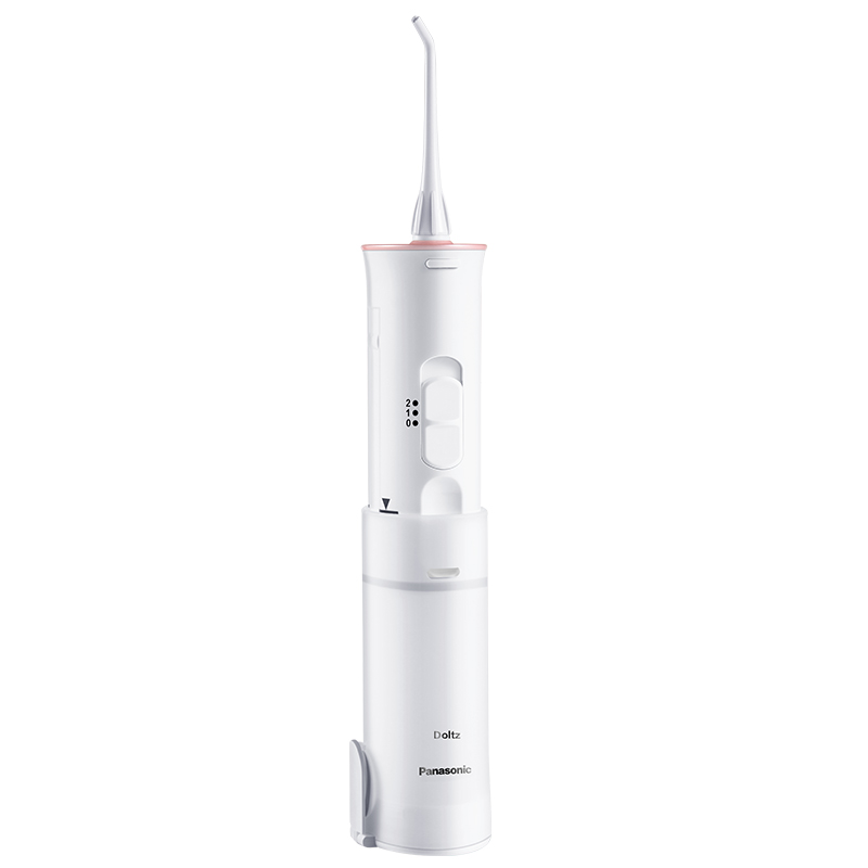 松下电动冲牙器 家用水牙线机 便携洗牙器 洗牙器 口腔冲洗器 洁牙器 牙齿清洁器 EW-JDJ1A 干电池式