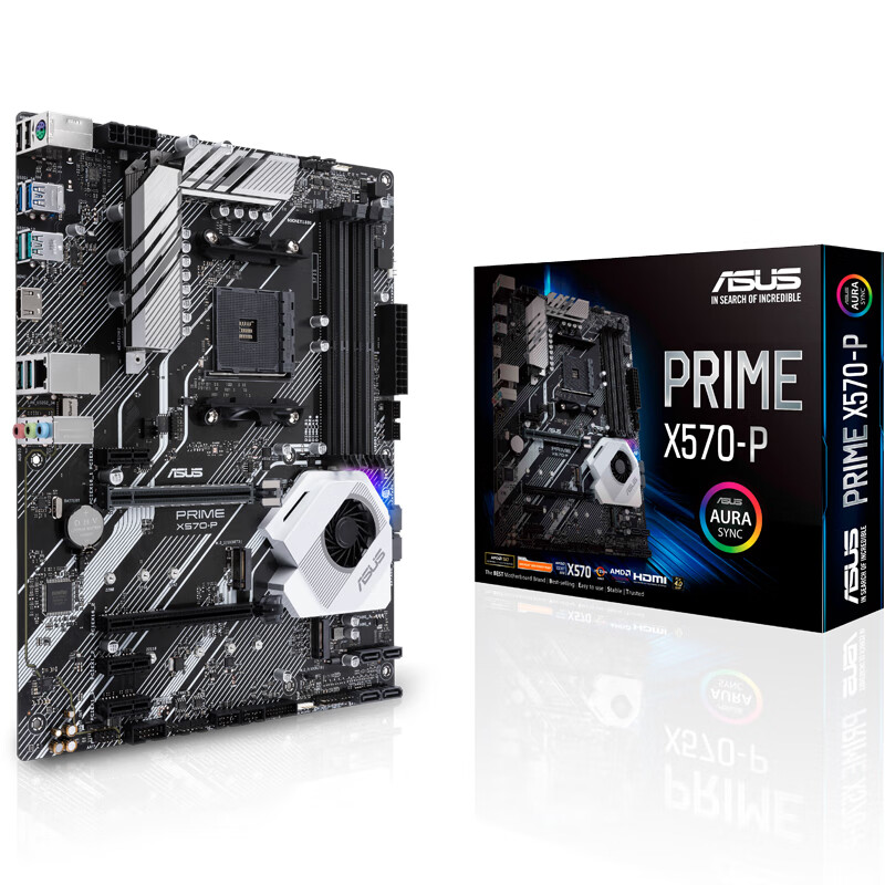 華碩（ASUS）PRIME X570-P 主板 支持 CPU 3600X/3800X/3700X (AMD X570/socket AM4)