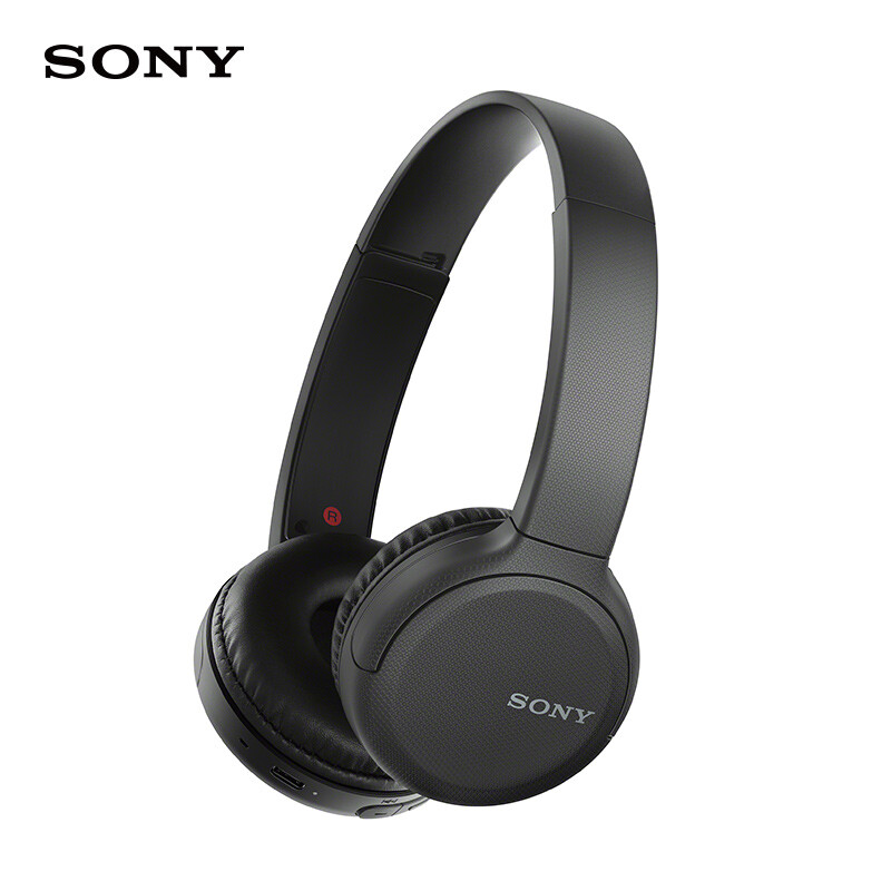 索尼（SONY） WH-CH510 無(wú)線立體聲耳機(jī) 學(xué)生網(wǎng)課 黑色