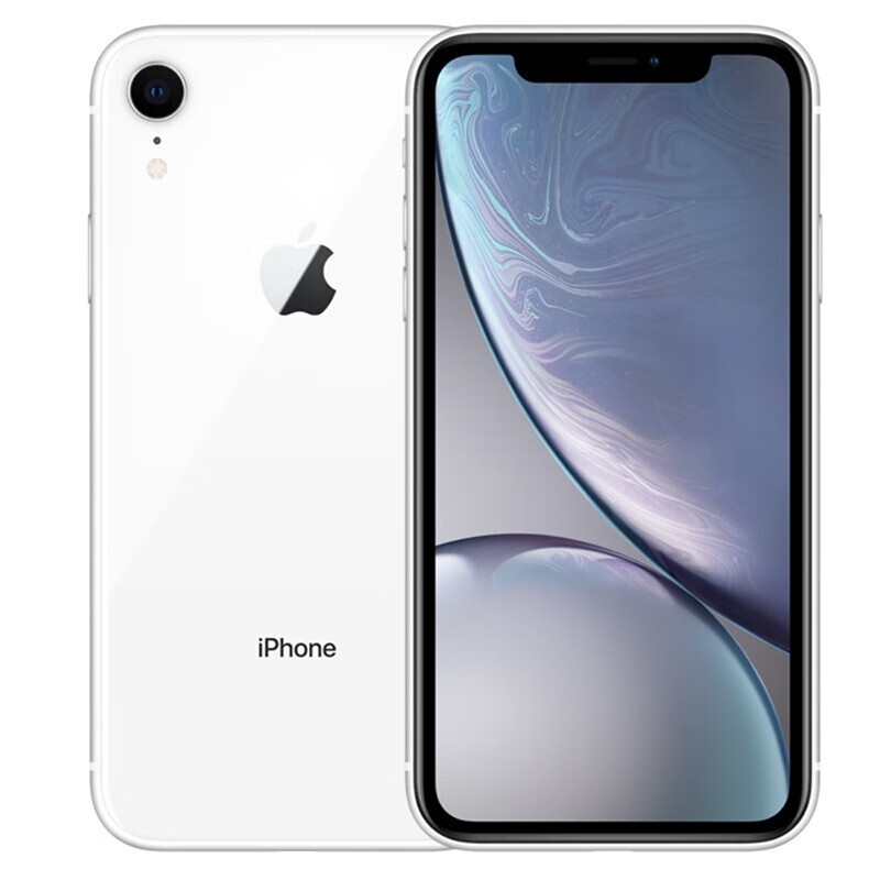 Apple 苹果 iPhone XR 手机 白色 全网通 128G+PD18W充电器套装【新包装】