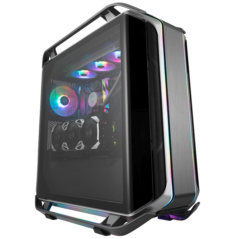 酷冷至尊( CoolerMaster )COSMOS C700M全塔式電腦主機(jī)機(jī)箱（支持420水冷/單曲面鋼化玻璃/機(jī)體內(nèi)外ARGB）