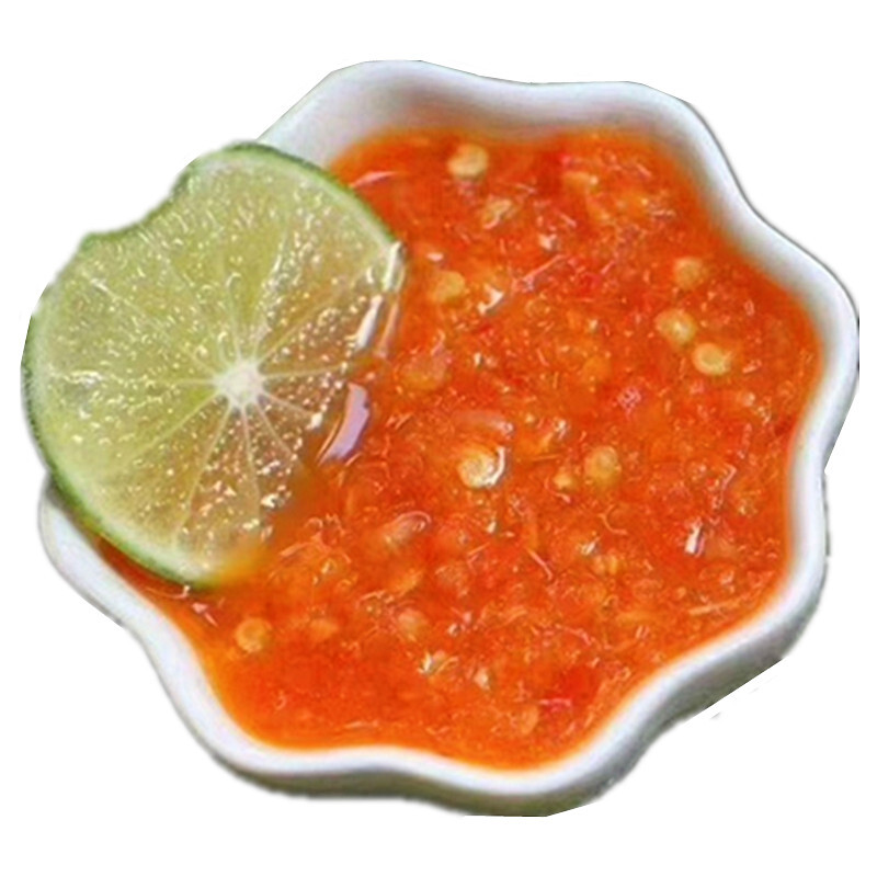 云南西双版纳傣味柠檬小米辣蘸水泰式海鲜酸辣酱调料辣椒沾水蘸料 特