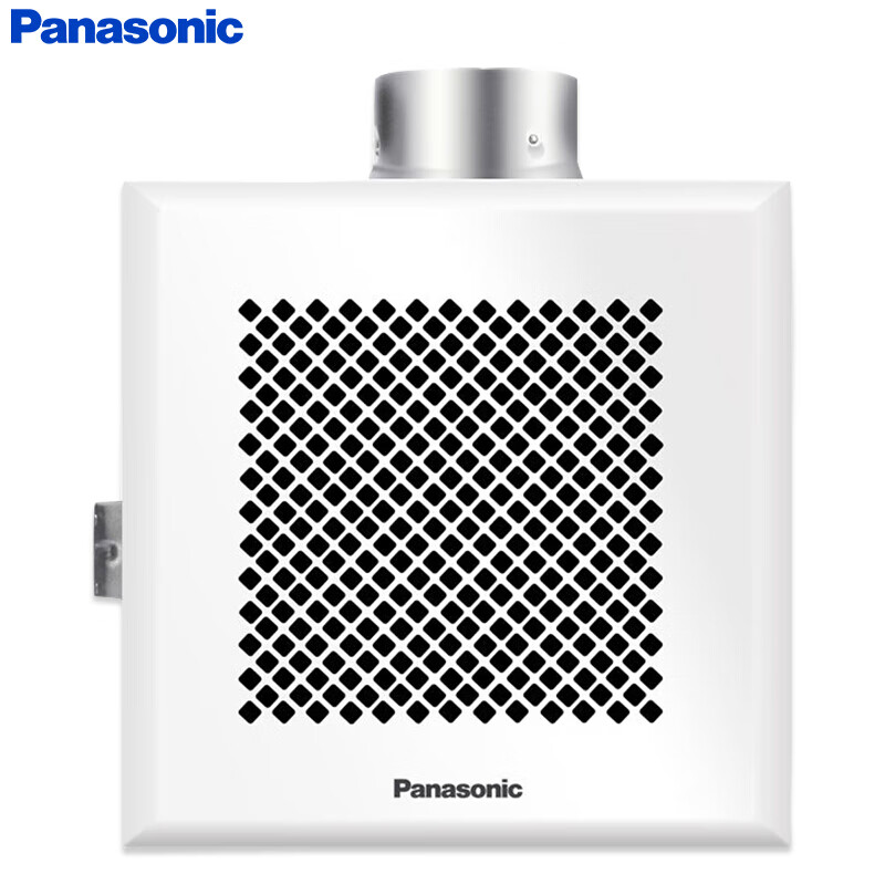 松下（Panasonic）换气扇排气扇厨房卫生间管道扇排风扇10寸集成吊顶家用浴室低噪音抽风机 FV-RC20D1排风量168【通用吊顶】