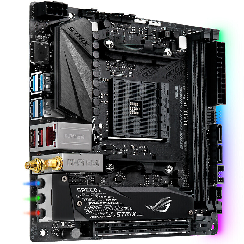 玩家國度 REPUBLIC OF GAMERS ROG STRIX B450-I GAMING主板（AMD B450/socket AM4）