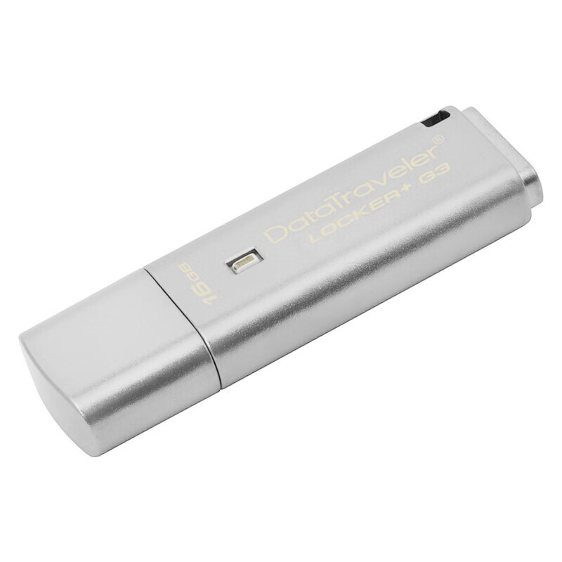 金士顿（Kingston）16G USB3.0 U盘 DTLPG3 256位AES硬件金属加密