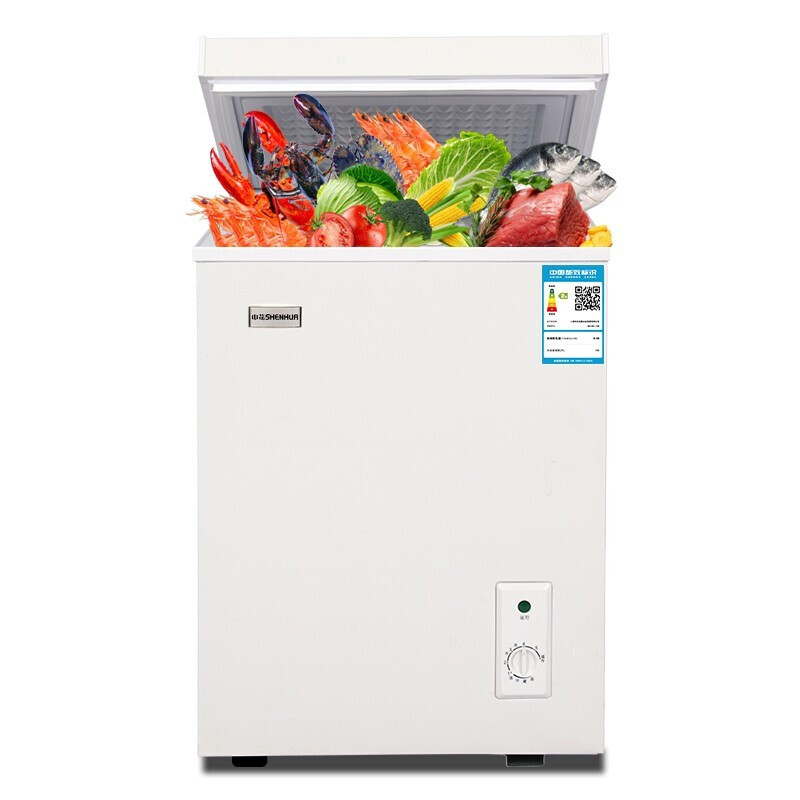 申花（SHENHUA） 【送货上门】家用小冰柜冷藏冷冻转换柜小型冷柜节能单温商用 BD/BC-108【108升高性价比】