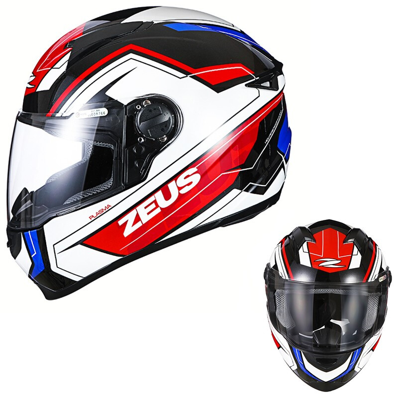 对比瑞狮(zeus) 摩托车头盔男女夏季全盔轻量型赛车跑盔四评测怎么样?