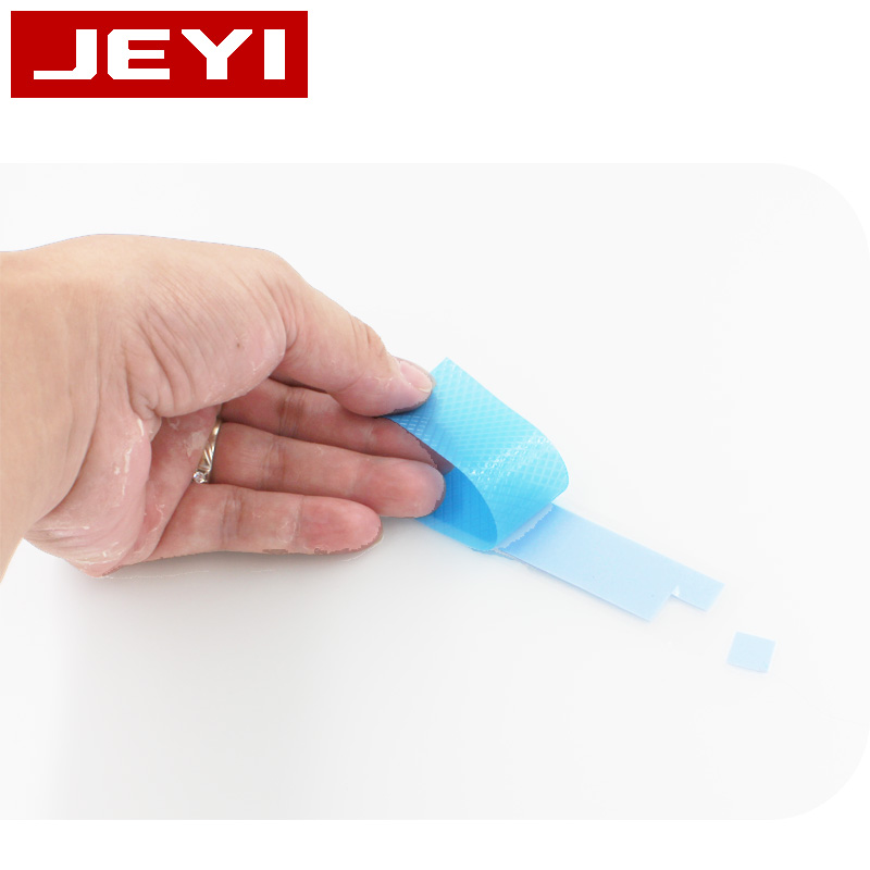 佳翼（JEYI）导热硅胶片 NVME散热硅胶垫片 绝缘硅脂片 双面胶固定硅胶环 贴芯100