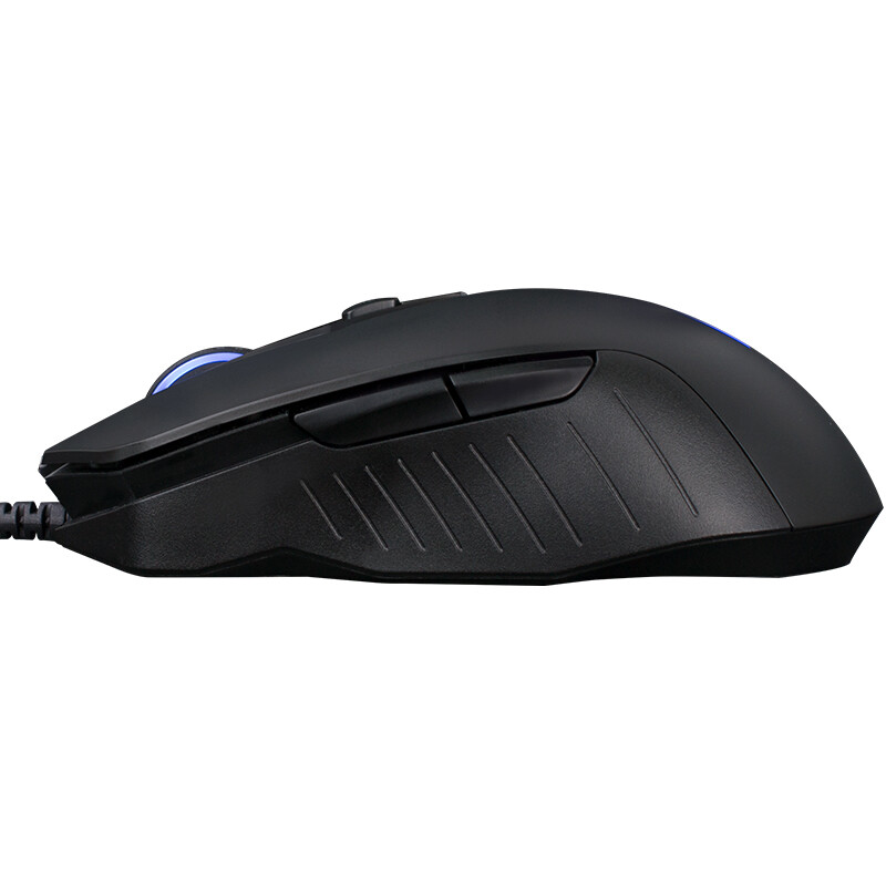 迪摩（DEARMO）F18S有线鼠标游戏鼠标电竞鼠标绝7键宏定义鼠标笔记本电脑鼠标 黑色 2000DPI