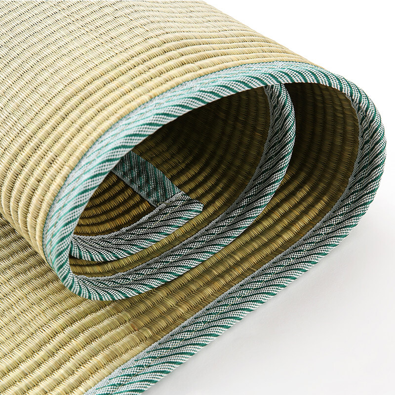 黄古林夏季凉席蔺草白麻筋草席子 1.5米床