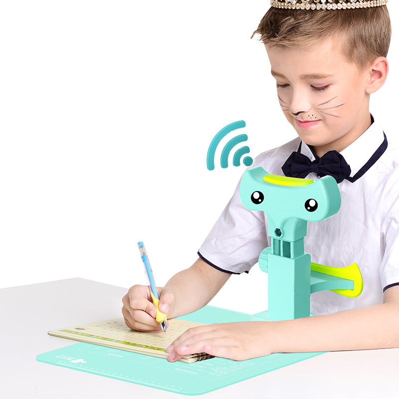 猫太子（MAOTAIZI）小学生桌面写字坐姿矫正器阅读语音提醒仪架儿童写字架姿势