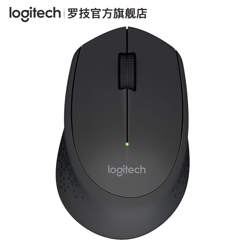 羅技（Logitech） M280無(wú)線鼠標(biāo)光電筆記本電腦商務(wù)辦公家用鼠標(biāo) M280黑色