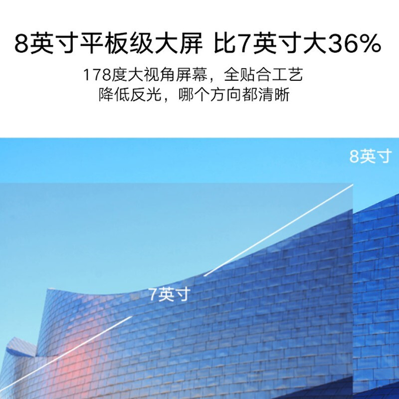 %title插图%num 小米(MI) 小米小爱触屏音箱Pro8智能AI音响wifi蓝牙小艾同学版人工语音遥控智能闹钟 小米小爱触屏音箱 Pro 8