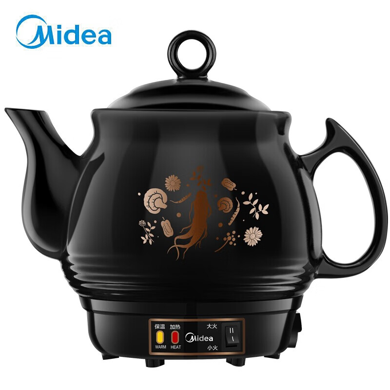 美的（Midea）藥煎壺多功能全自動養(yǎng)生壺煎藥壺家用中醫(yī)陶瓷壺電熬藥鍋養(yǎng)生煲 一體式丨DG30E103