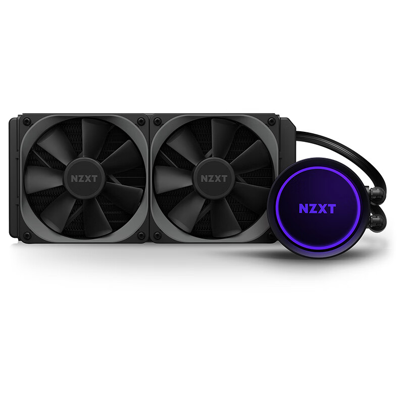 恩杰 NZXT Kraken 海妖 X53 240mm一体式水冷散热器（水冷头可调色RGB/冷头Logo方向调节/6年质保/HUE 2）