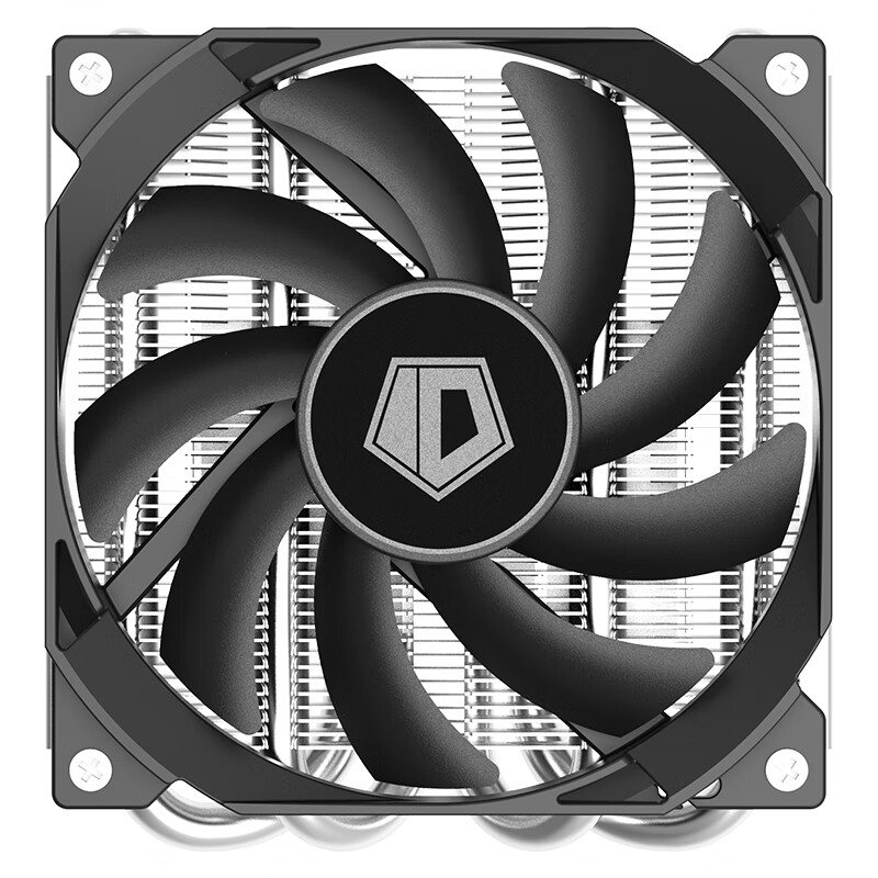 ID-COOLING IS-30 双平台薄型下吹CPU散热器 四热管9cm温控风扇支持115X&AM4