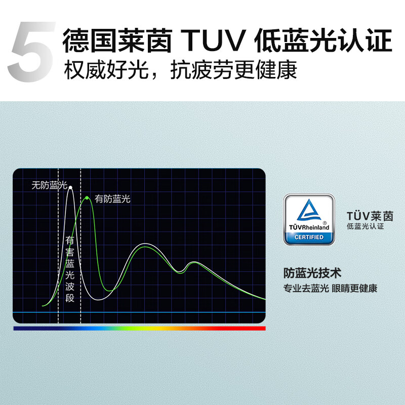 TCL电视 65V6E 65英寸 4K超清 护眼防蓝光 超薄金属全面屏 2+16GB 远场语音 液晶智能平板电视机 以旧换新