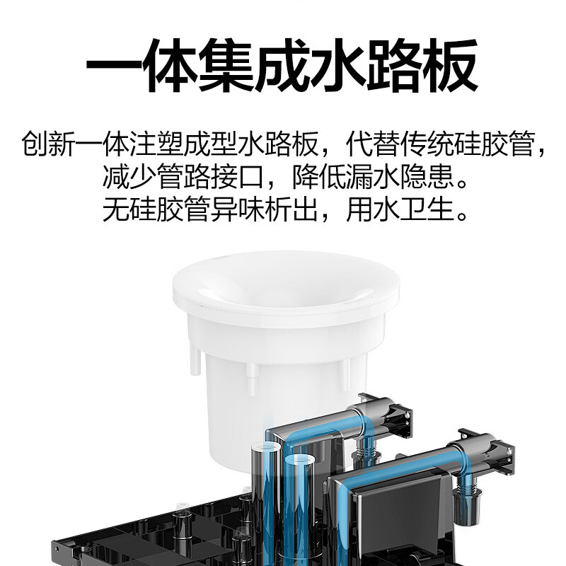 美的（Midea）饮水机家用桶装水立式办公饮水器制冷冰热两用双门防尘 YD1002S-X