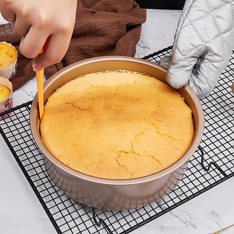 杰凯诺 烘焙工具套装 6寸披萨盘 6寸蛋糕模具 四方烤盘 面包模 马芬四连模烤箱烘培五件套 小五月