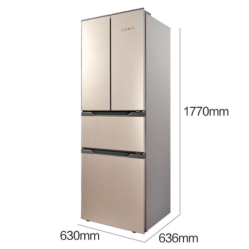 新飞（Frestec）280升法式多门冰箱 中门软冻家用电冰箱 净味保鲜 分类存储BCD-280K7AT