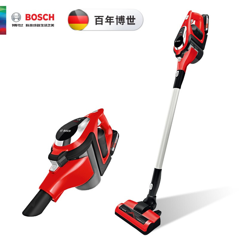 博世（Bosch）无线手持吸尘器家用立式宠物版除螨大吸力60分钟续航 S8系列BBS1ZOOCN