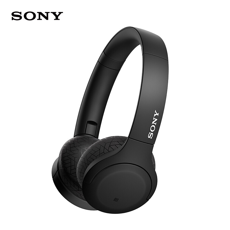 索尼（SONY）WH-H810 藍(lán)牙無線耳機 頭戴式Hi-Res立體聲手機耳機 游戲耳機（hear系列 黑色）