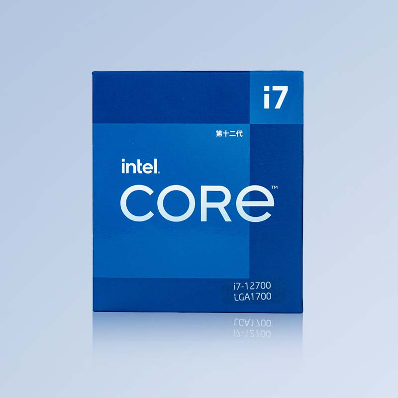 英特尔（Intel）12代 酷睿 i7-12700 处理器 12核20线程 单核睿频至高可达4.9Ghz 25M三级缓存 台式机CPU