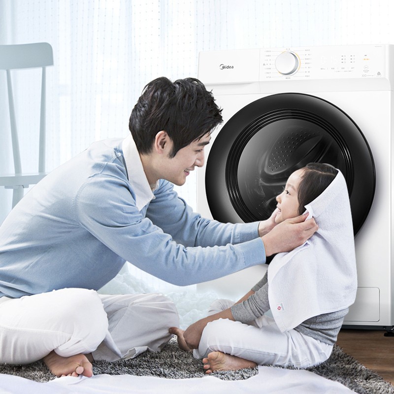 美的（Midea）洗衣机全自动滚筒洗衣机 除菌变频家用大容量 10公斤洗烘MD100V11D
