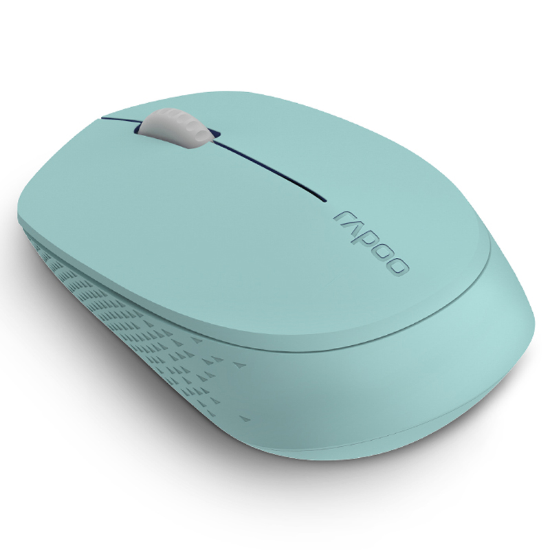 雷柏（Rapoo） M100G 无线鼠标 蓝牙鼠标 办公鼠标 静音鼠标 便携鼠标 对称鼠标 笔记本鼠标 绿色