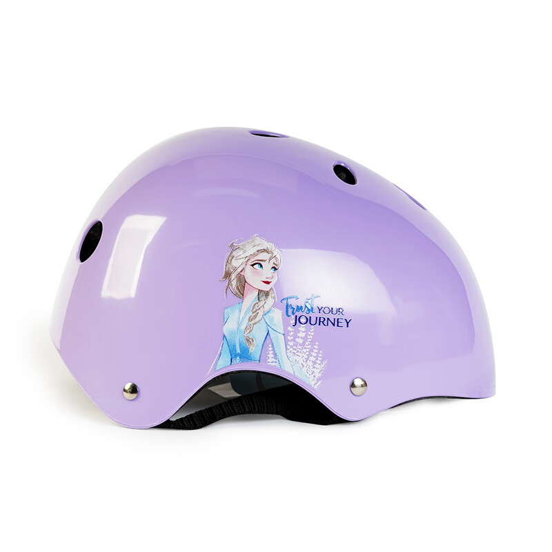 迪士尼（Disney）运动头盔 儿童轮滑护具 小孩轮滑鞋滑板车滑板自行车滑步车盔均码 冰雪奇缘