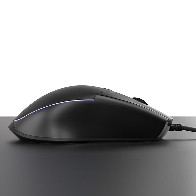 爱国者(aigo) G600呼吸灯版 有线鼠标 游戏鼠标  宏定义  吃鸡神器 家用办公笔记本电脑台式通用 黑色