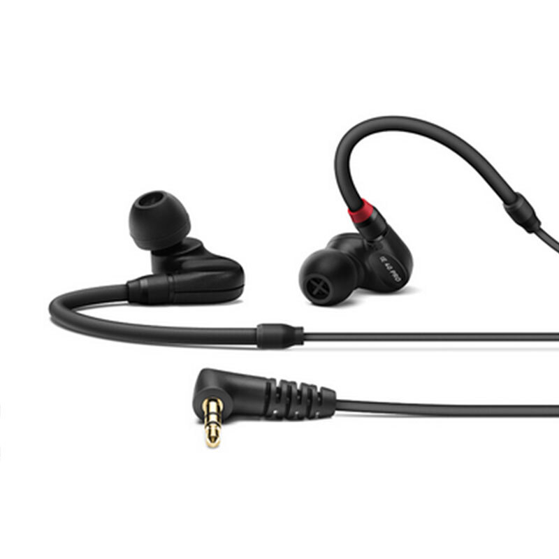 森海塞尔（Sennheiser）IE40PRO 监听HIFI发烧音乐耳机  挂耳式耳机 黑色