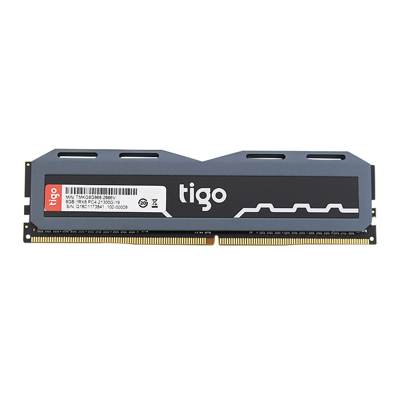 金泰克（Tigo）DDR4 2666 8GB 台式机内存条 贪狼星 电竞游戏马甲条