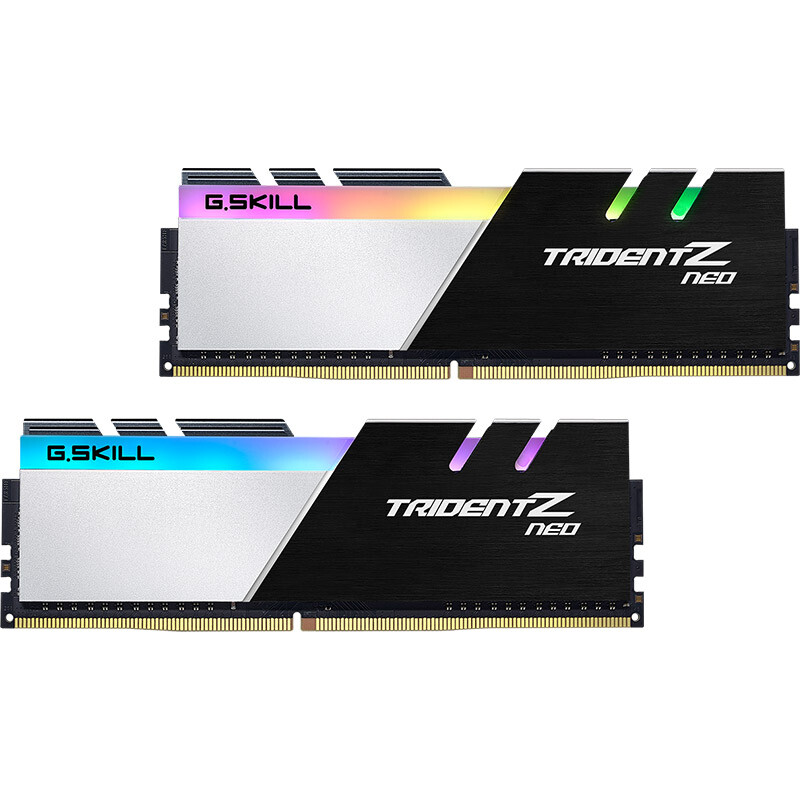 芝奇（G.SKILL）32GB(16G×2)套裝 DDR4 3600頻率 臺(tái)式機(jī)內(nèi)存條--焰光戟RGB燈條 (C16）