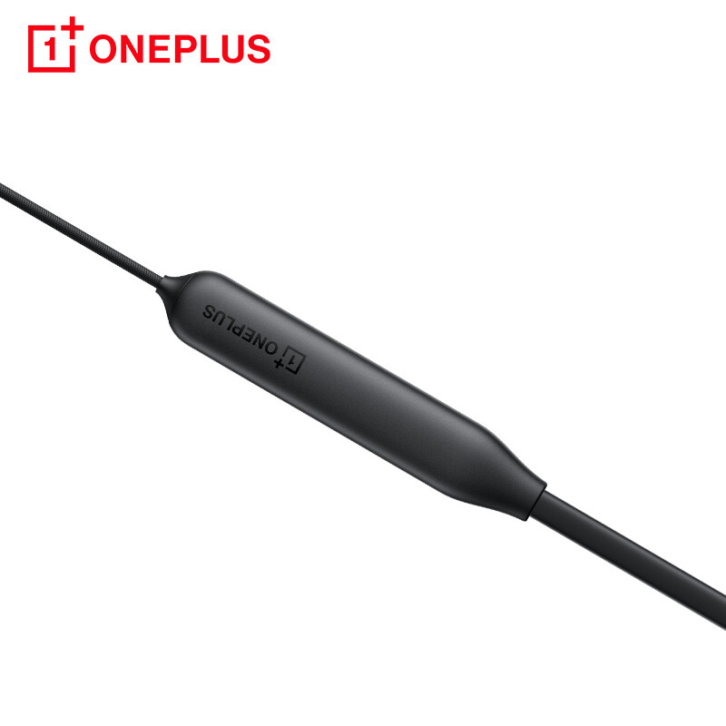 一加 OnePlus 云耳Z2 挂脖式运动无线蓝牙耳机 颈挂式超长续航 游戏音乐耳机 通用华为苹果小米手机 黑谱
